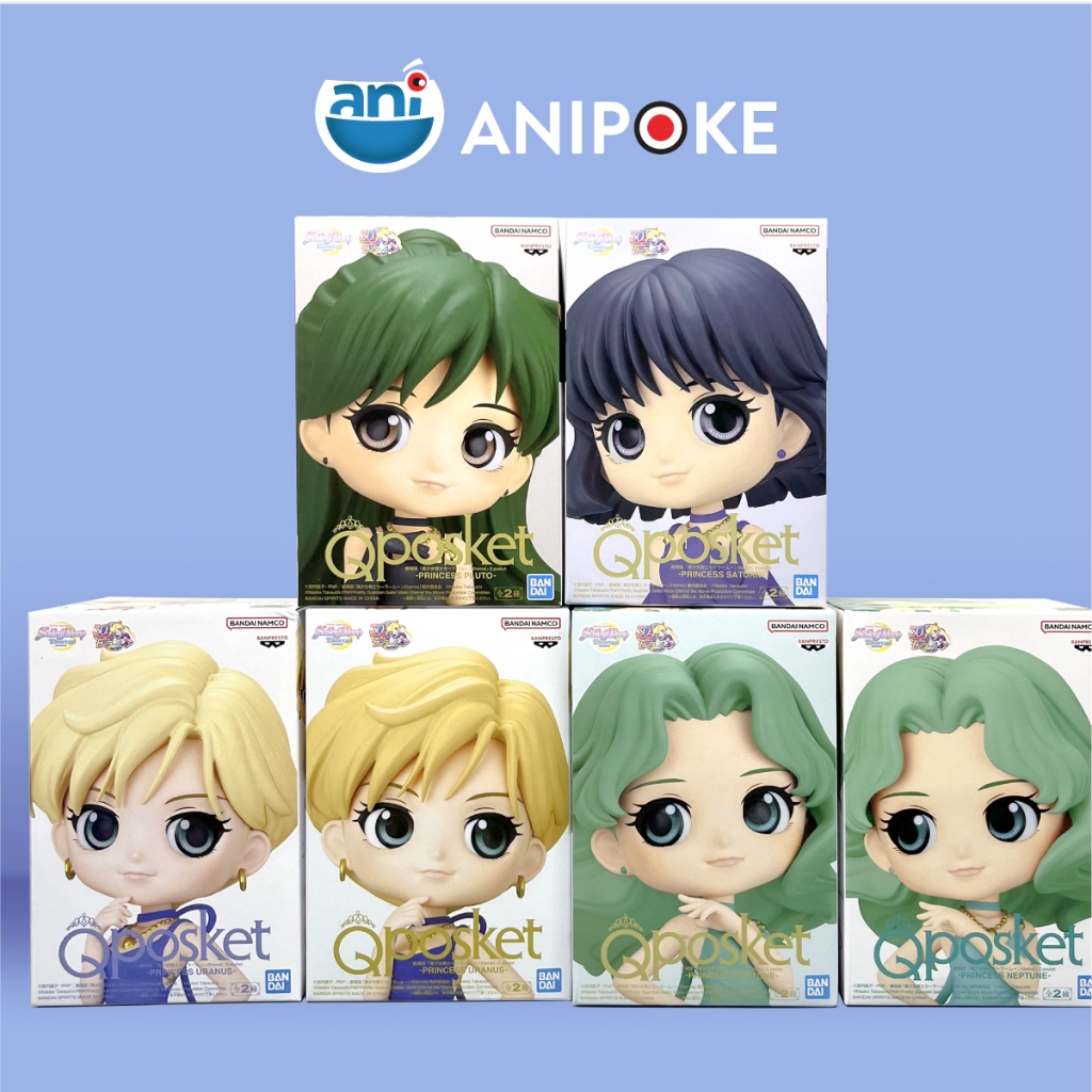 Mô hình Qposket Công chúa sao Thổ, Sailor Saturn, Thủy Thủ sao Thổ, full box Qposket Bandai, hàng nội địa Nhật F20-12