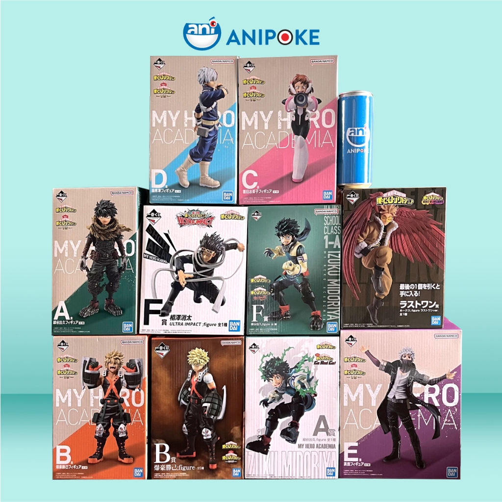 Mô hình Izuku Midoriya Deku VS Ichiban Kuji Rank A My Hero Academia MHA chính hãng Bandai, Nhập từ Nhật  F51-25 anipoke