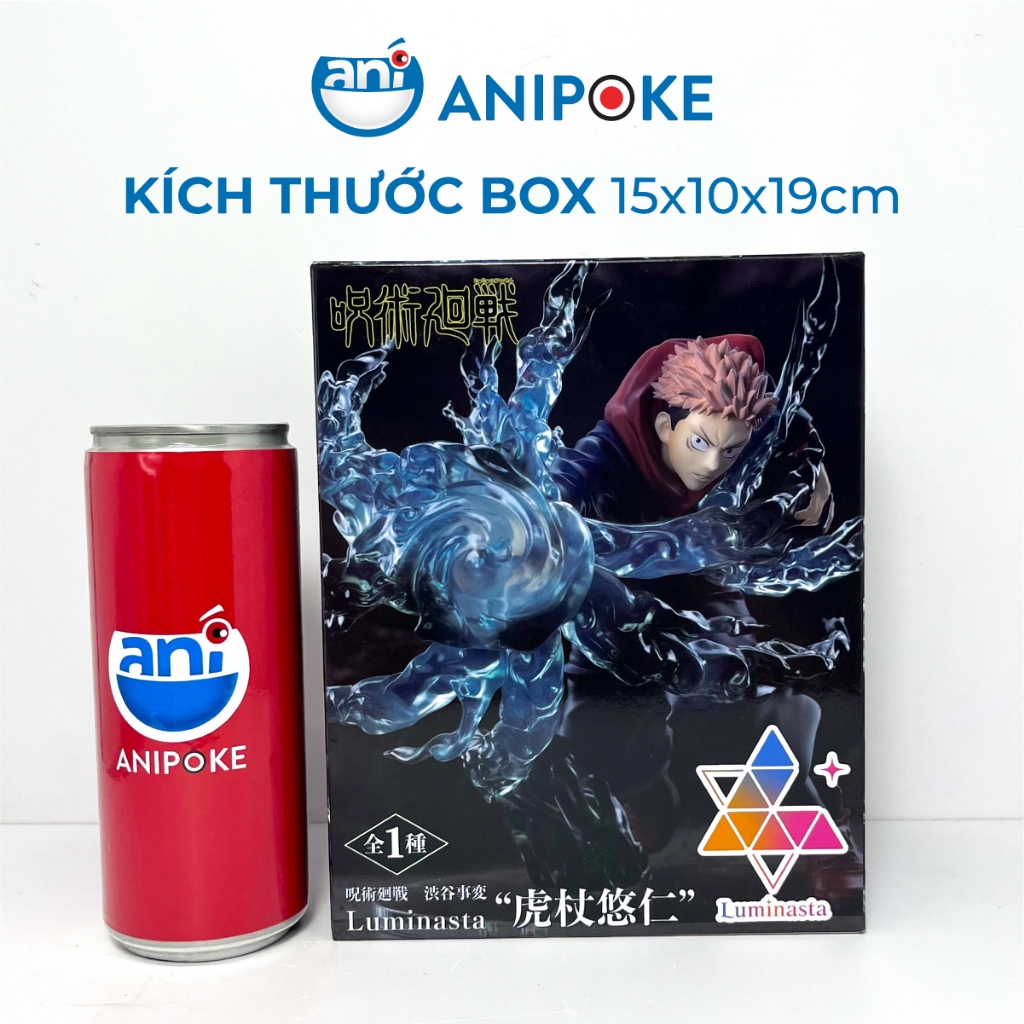 Mô hình Yuji Hắc Thiểm Haki hoành tráng  Luminasta vol 2 Jujutsu Kaisen, chính hãng Sega(Nhập từ Nhật Full box) F55-02