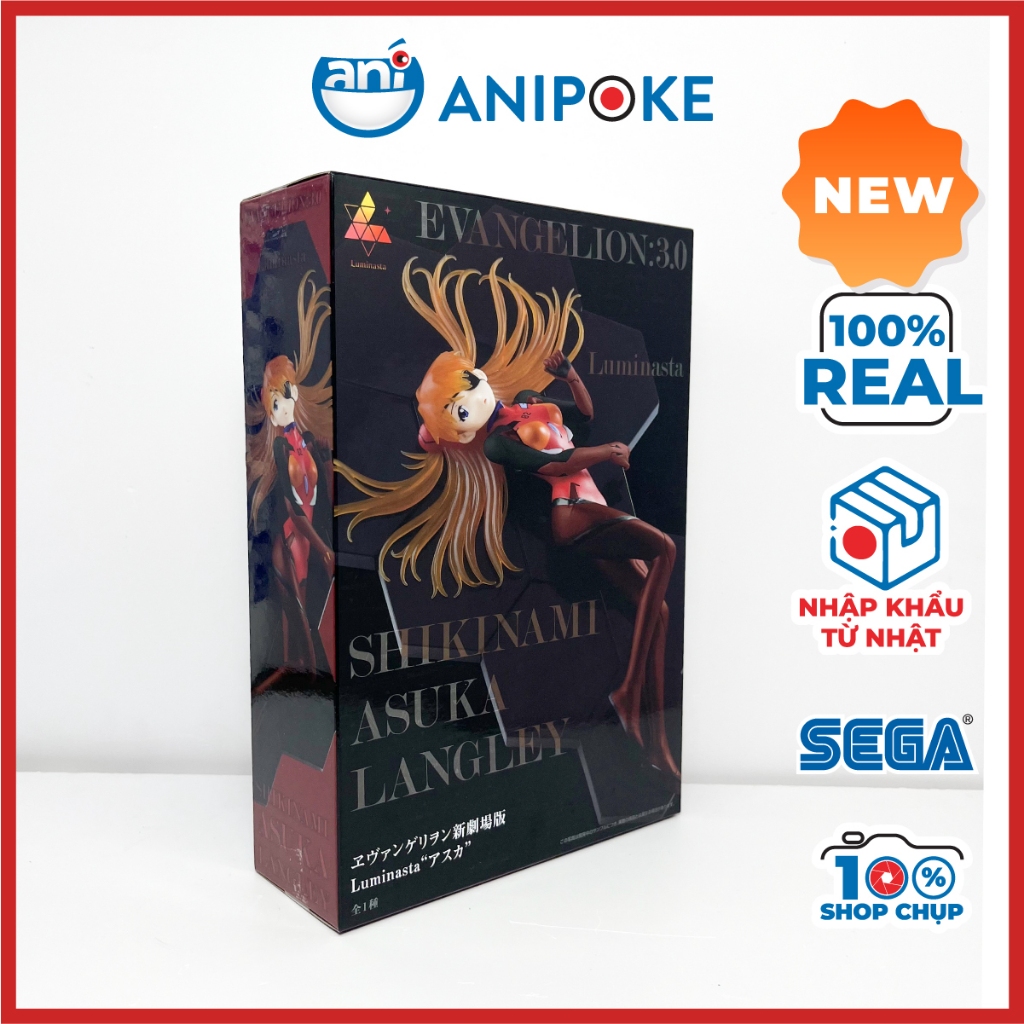 Mô hình Asuka Evangelion New Theatrical Edition: LUMINASTA Chính hãng  Nhập từ Nhật Full box  F56-02