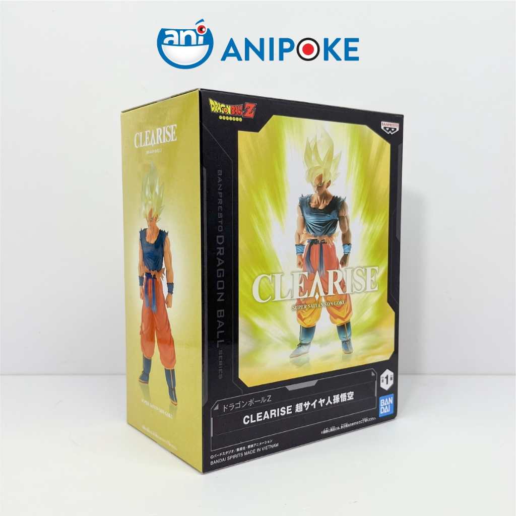 Mô hình Super saiyan Son Goku dragon ball - Clearise , hàng mới 100% chính hãng Bandai F49-14