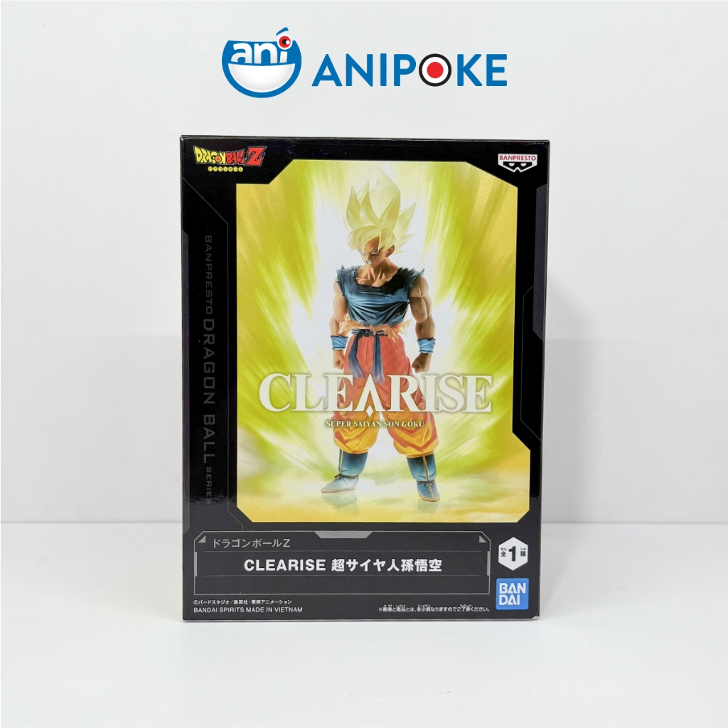 Mô hình Super saiyan Son Goku dragon ball - Clearise , hàng mới 100% chính hãng Bandai F49-14