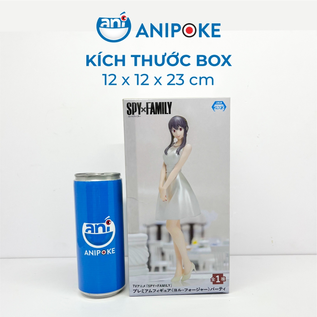Mô hình Yor Forger váy lụa trắng - Spy X Family, chính hãng SEGA, (Nhập từ Nhật Full box) f63-20