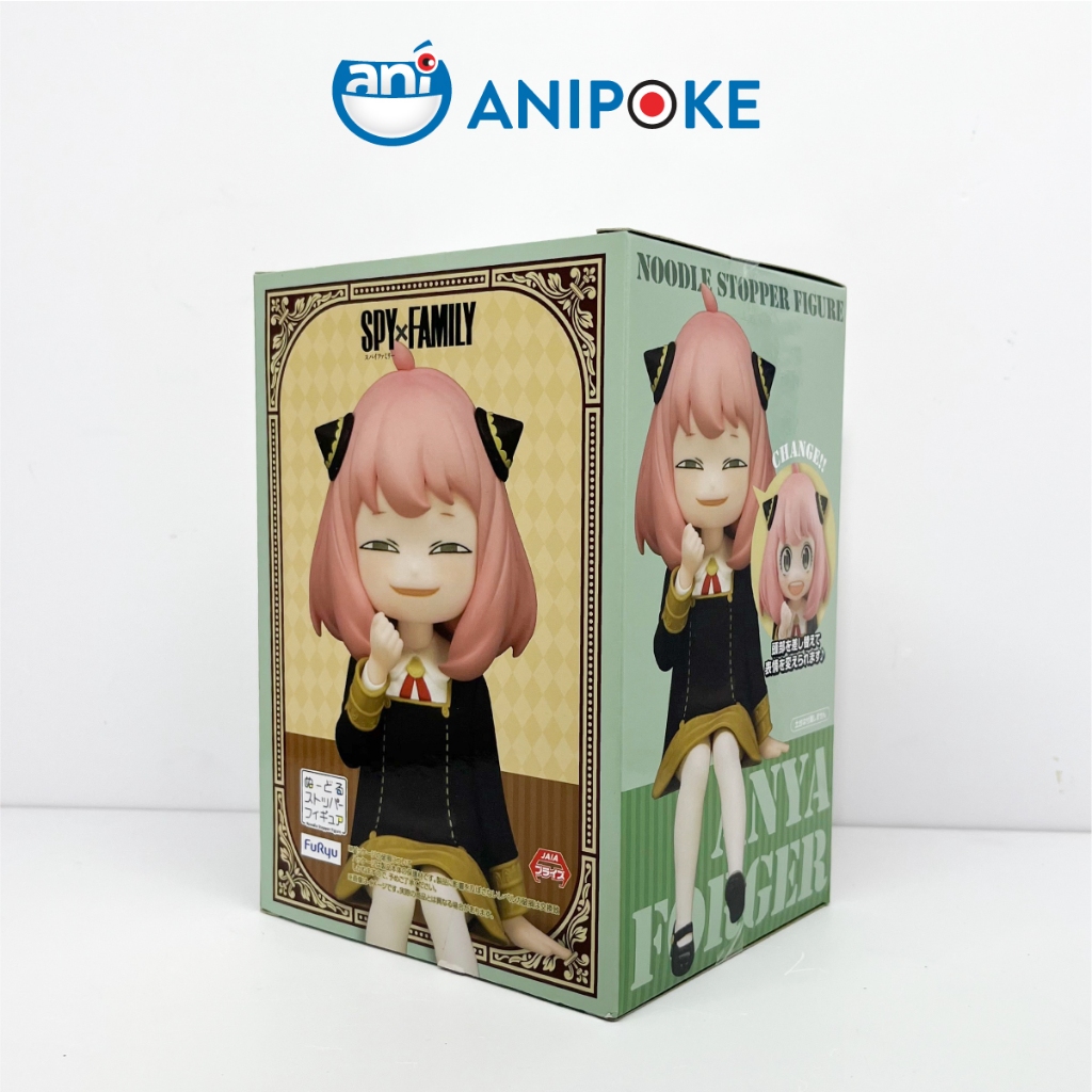 Mô hình Anya Forger - 2 mặt thay thế, noodle stopper figrue spyxfamily Chính hãng Furyu, Nhập từ Nhật Full box f63-23