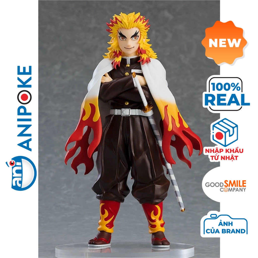 Mô hình Viêm Trụ Rengoku Popup Parade Kimetsu No yaiba, Box DF , chính hãng Goodsmile (Nhập từ Nhật Full box) f64-01