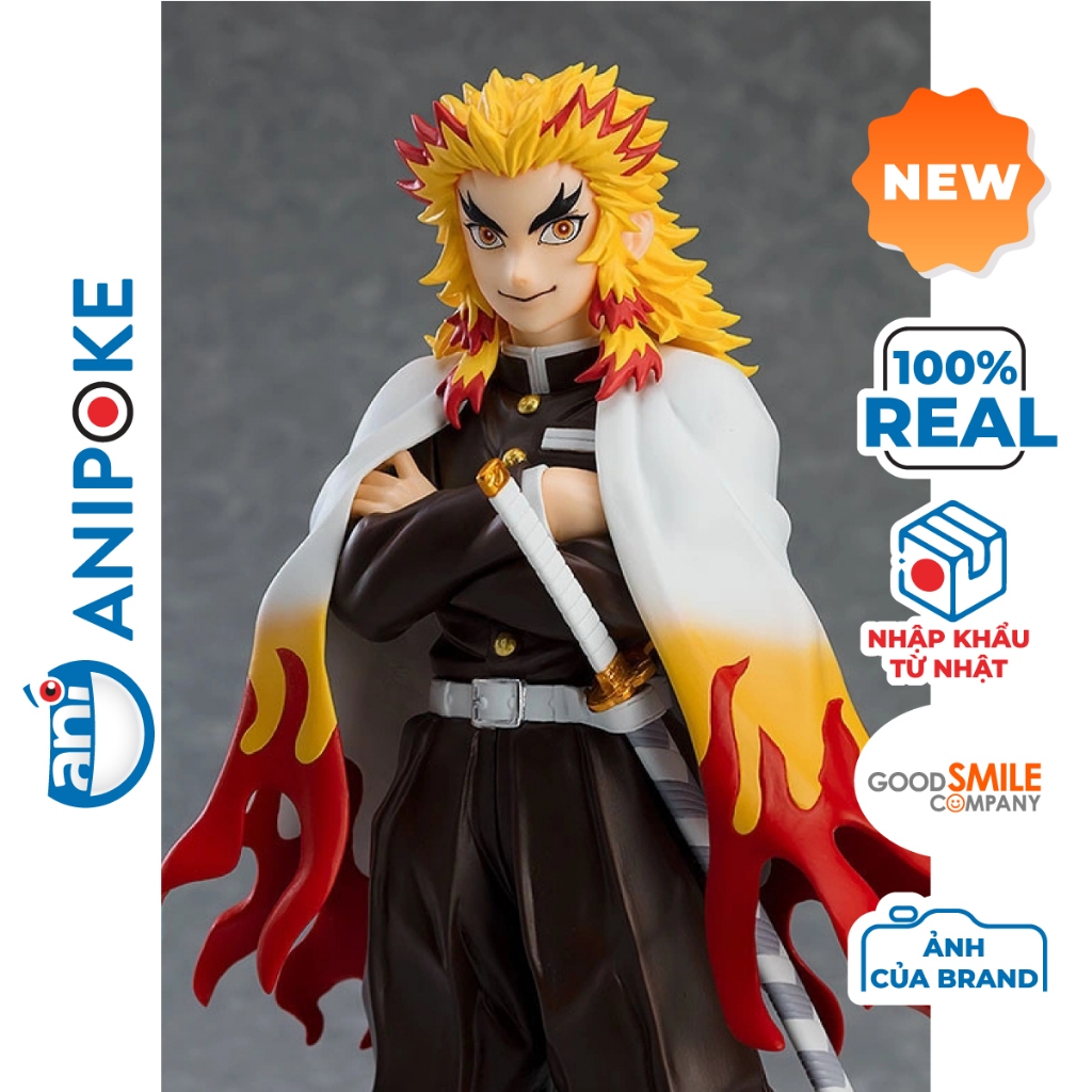 Mô hình Viêm Trụ Rengoku Popup Parade Kimetsu No yaiba, Box DF , chính hãng Goodsmile (Nhập từ Nhật Full box) f64-01