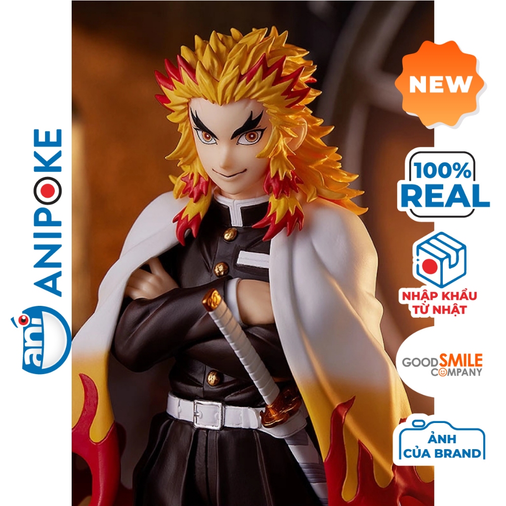Mô hình Viêm Trụ Rengoku Popup Parade Kimetsu No yaiba, Box DF , chính hãng Goodsmile (Nhập từ Nhật Full box) f64-01
