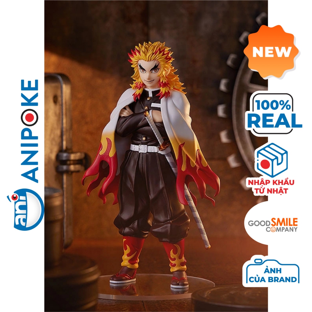 Mô hình Viêm Trụ Rengoku Popup Parade Kimetsu No yaiba, Box DF , chính hãng Goodsmile (Nhập từ Nhật Full box) f64-01