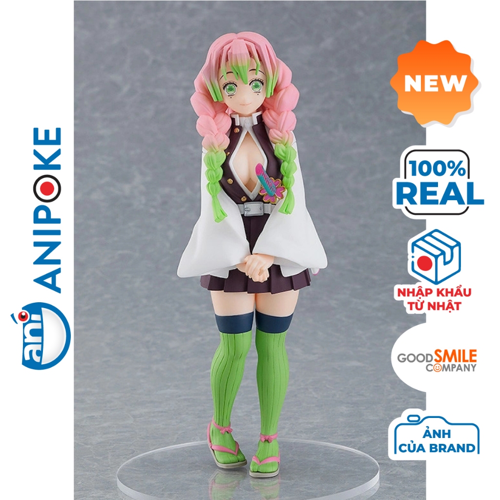 Mô hình Luyến Trụ Mitsuri Popup Parade Kimetsu No yaiba, chính hãng Goodsmile (Nhập từ Nhật Full box) f64-03