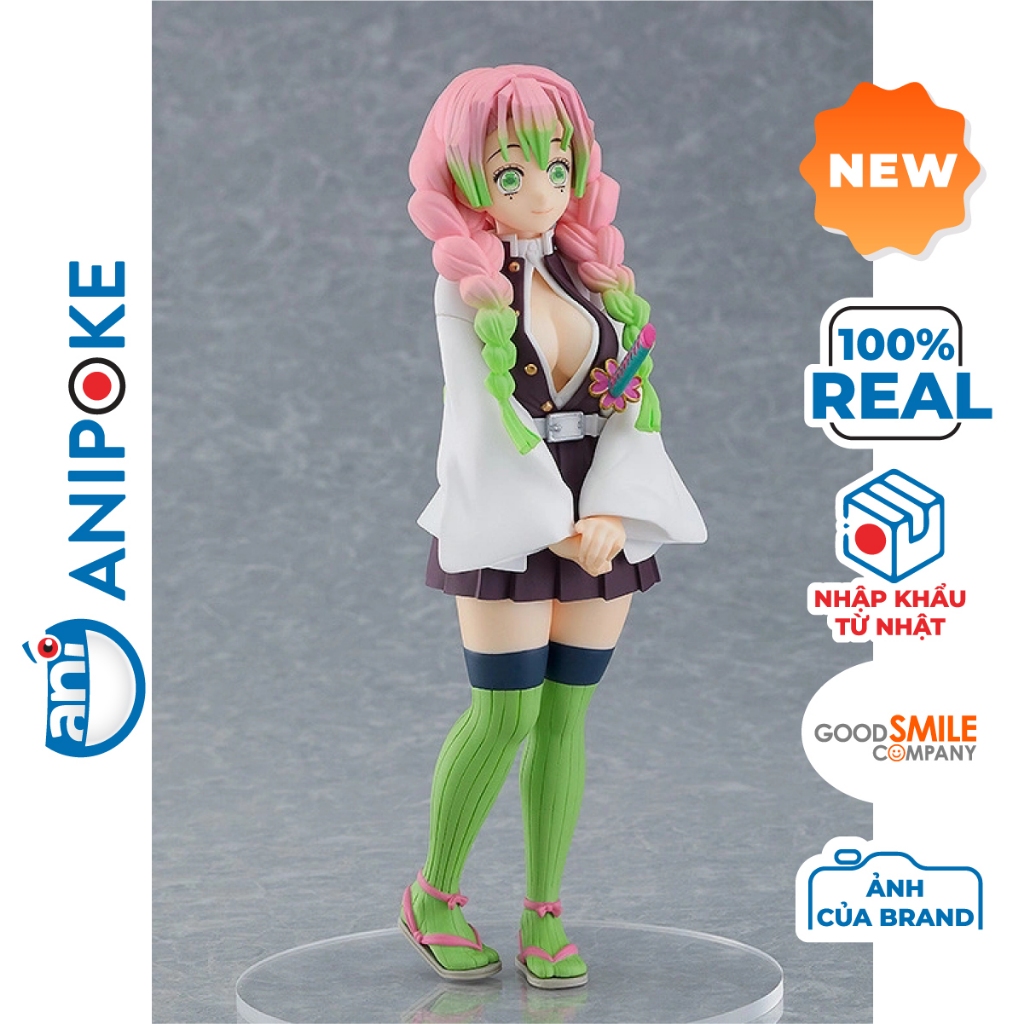 Mô hình Luyến Trụ Mitsuri Popup Parade Kimetsu No yaiba, chính hãng Goodsmile (Nhập từ Nhật Full box) f64-03