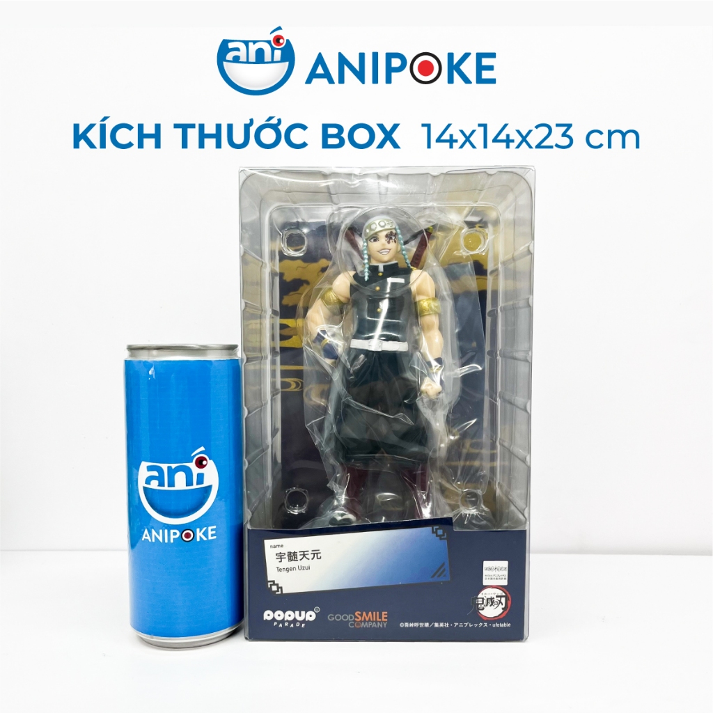 Mô hình Âm Trụ Tengen Uzui Popup Parade Kimetsu No yaiba, chính hãng Goodsmile (Nhập từ Nhật Full box) f64-05