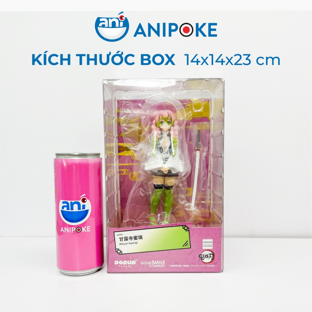 Mô hình Luyến Trụ Mitsuri Popup Parade Kimetsu No yaiba, chính hãng Goodsmile (Nhập từ Nhật Full box) f64-03