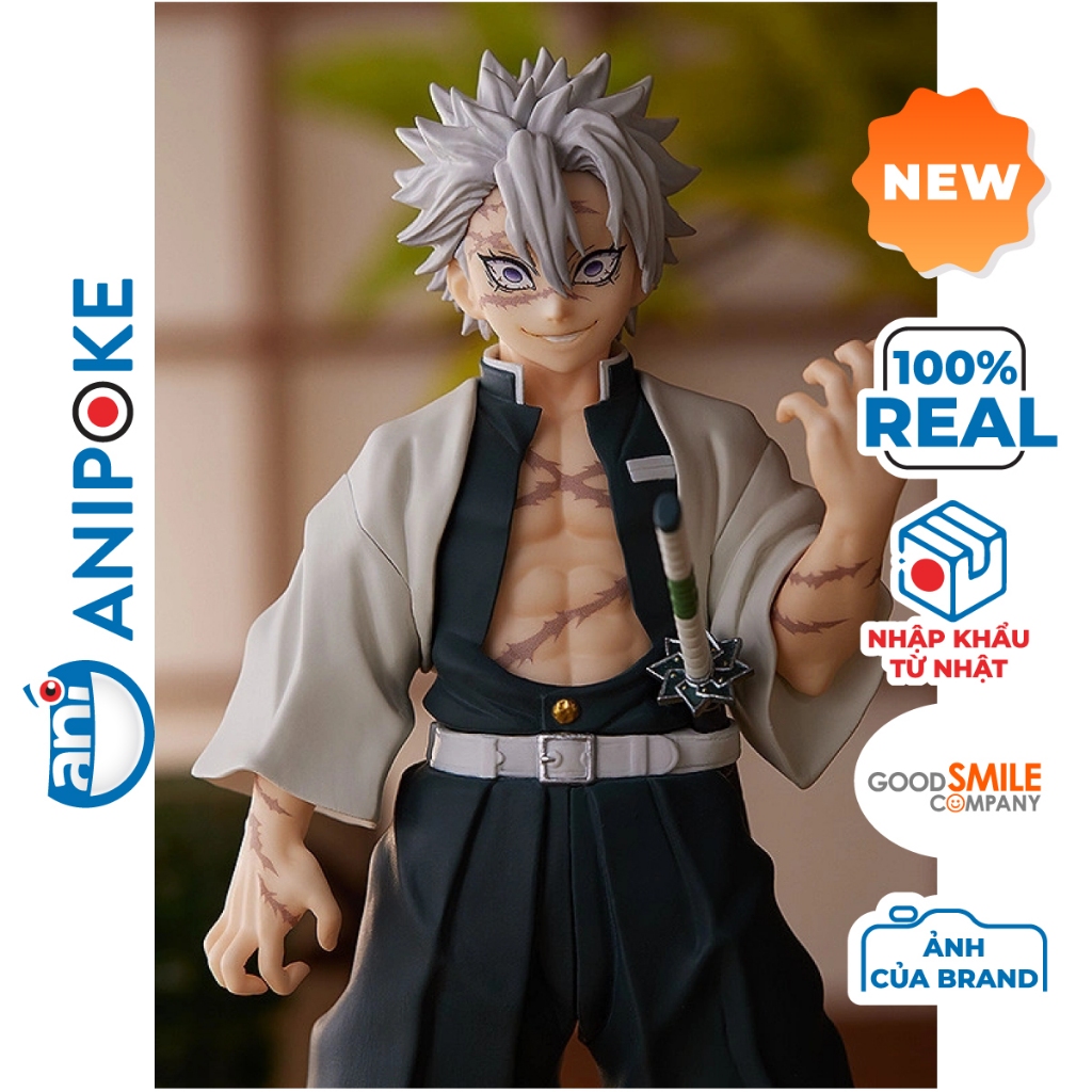 Mô hình Phong Trụ Sanemi Popup Parade Kimetsu No yaiba, chính hãng Goodsmile (Nhập từ Nhật Full box) f64-06