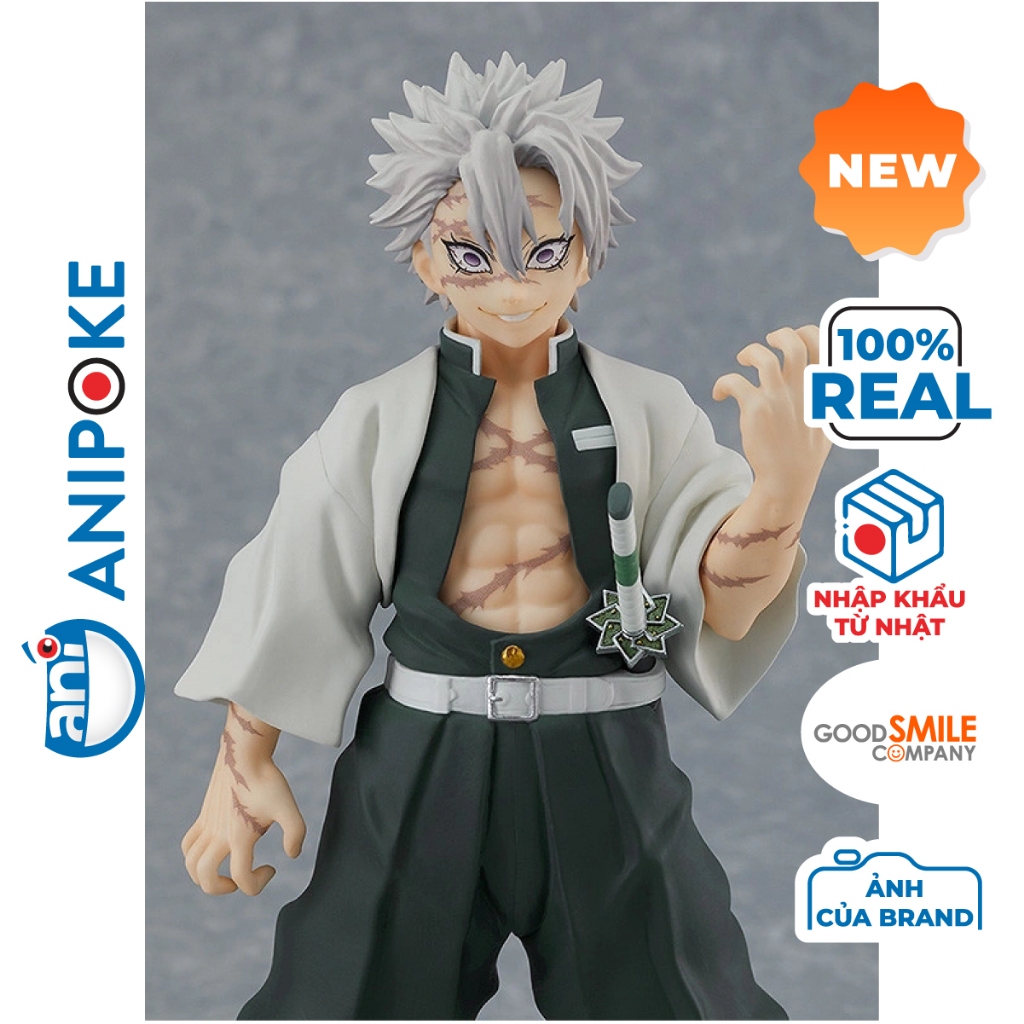 Mô hình Phong Trụ Sanemi Popup Parade Kimetsu No yaiba, chính hãng Goodsmile (Nhập từ Nhật Full box) f64-06