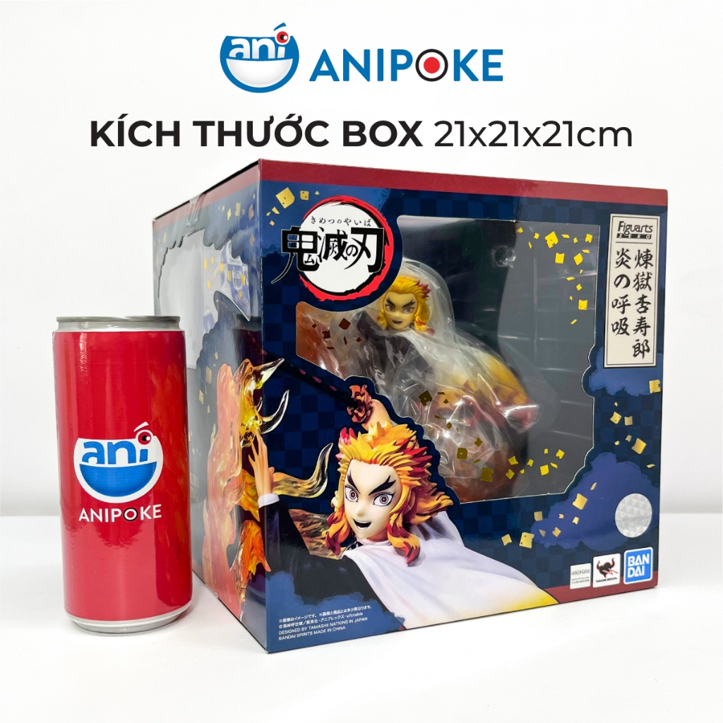 Mô hình Viêm Trụ Rengoku Flame Breathing Figuarts Zero Kimetsu no yaiba, Nhập từ Nhật F66-08