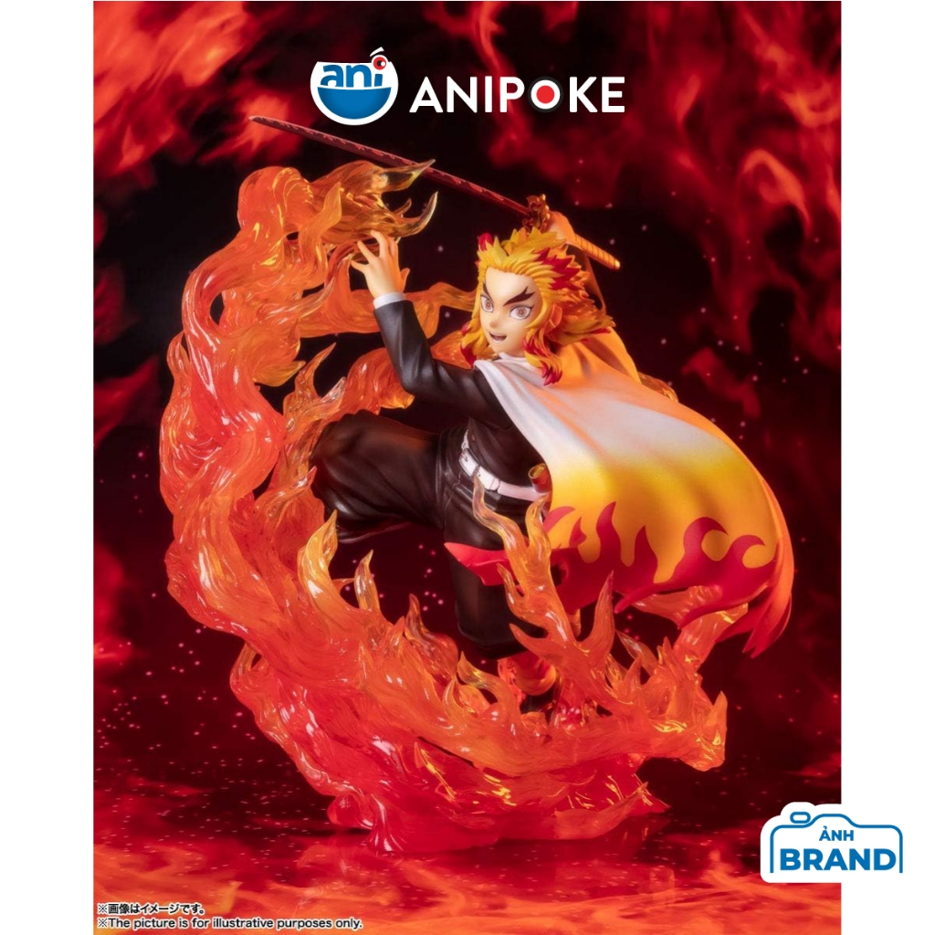 Mô hình Viêm Trụ Rengoku Flame Breathing Figuarts Zero Kimetsu no yaiba, Nhập từ Nhật F66-08