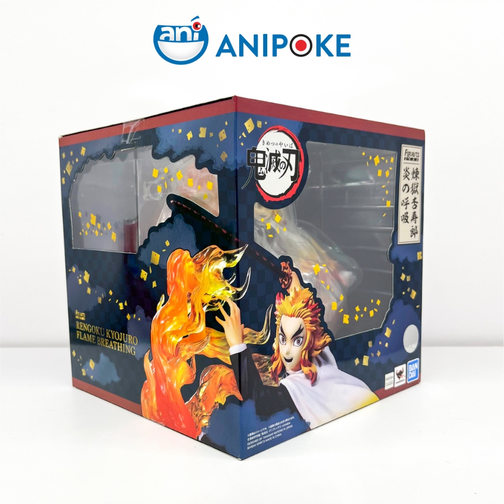 Mô hình Viêm Trụ Rengoku Flame Breathing Figuarts Zero Kimetsu no yaiba, Nhập từ Nhật F66-08
