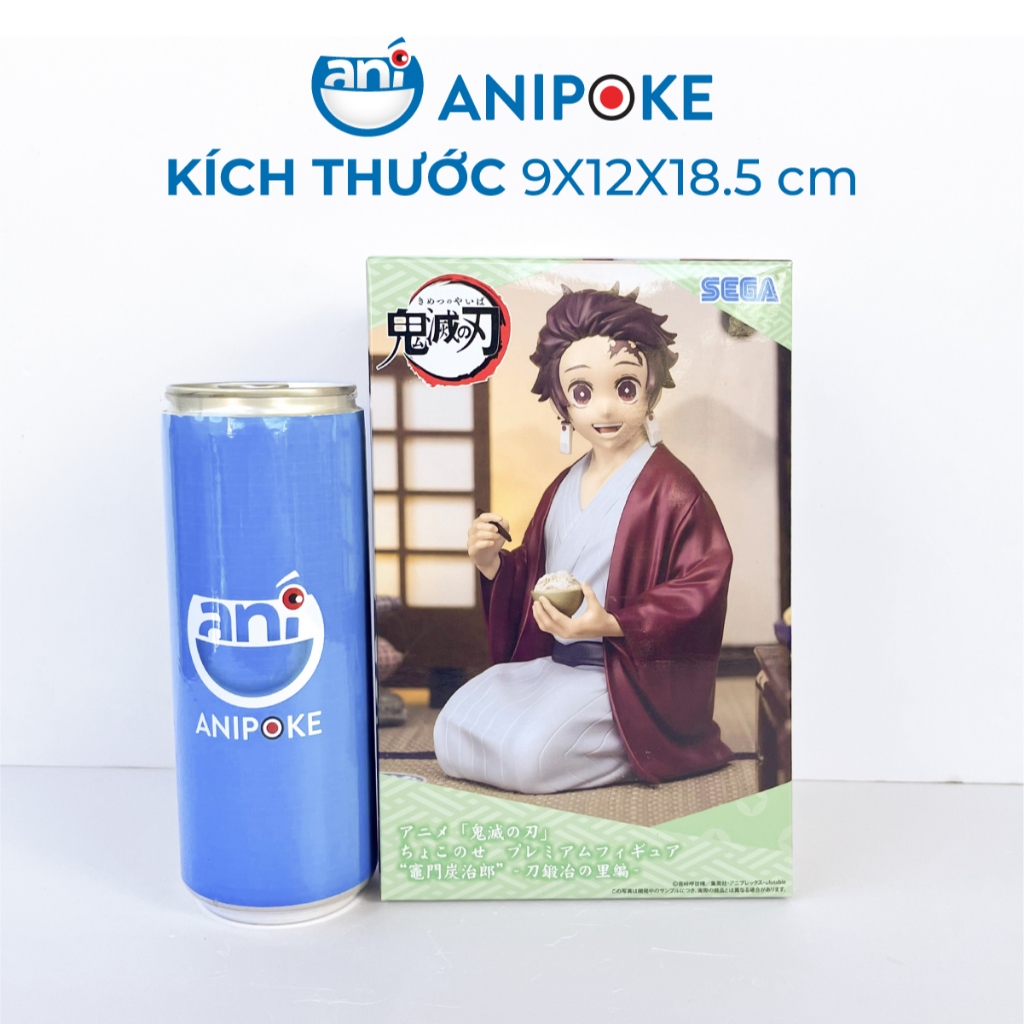 Mô hình Tanjiro - cơm nắm Làng thợ rèn, Kimetsu No yaiba, chính hãng (Nhập từ Nhật Full box) f71-01