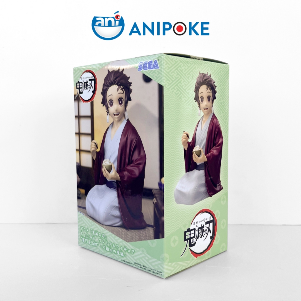 Mô hình Tanjiro - cơm nắm Làng thợ rèn, Kimetsu No yaiba, chính hãng (Nhập từ Nhật Full box) f71-01