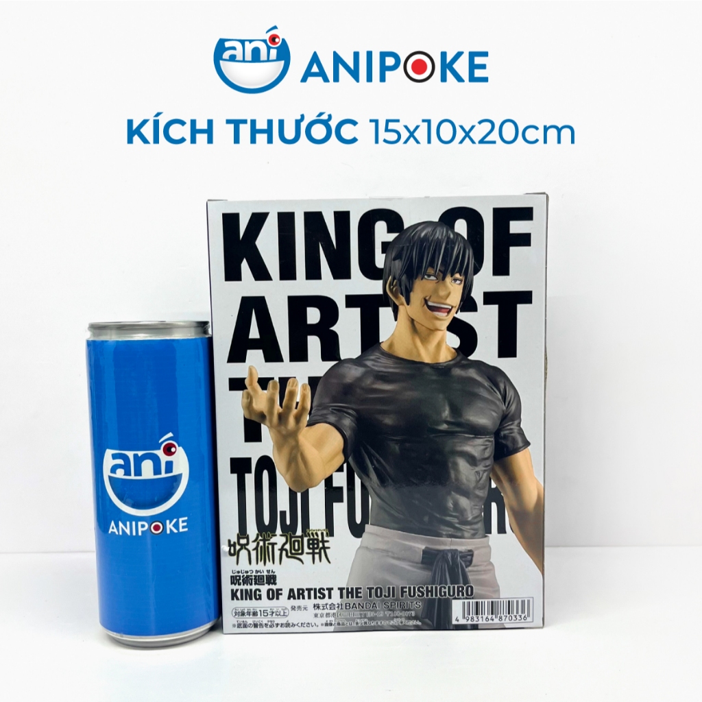 Mô hình Daddy Toji King of Artist The Toji Jujutsu Kaisen, chính hãng (Nhập từ Nhật) F72-01