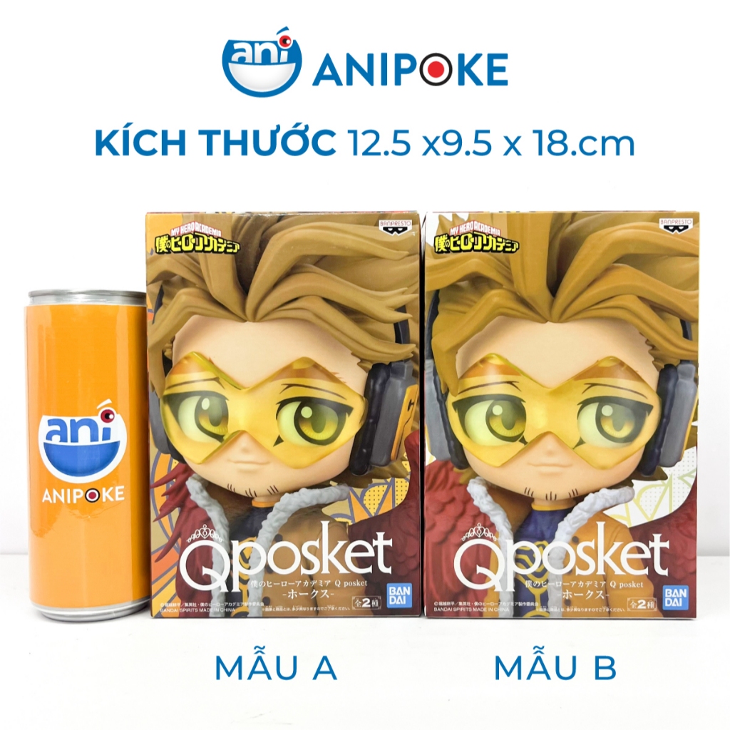 Mô hình Qposket Hawks MHA My heroes academy Học viện anh hùng chính hãng BNguồn Nội địa Nhật