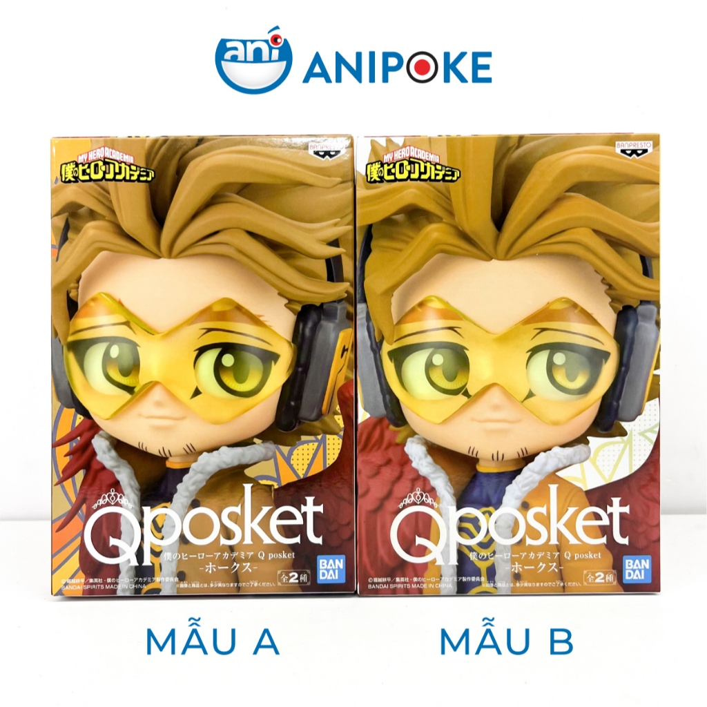 Mô hình Qposket Hawks MHA My heroes academy Học viện anh hùng chính hãng BNguồn Nội địa Nhật