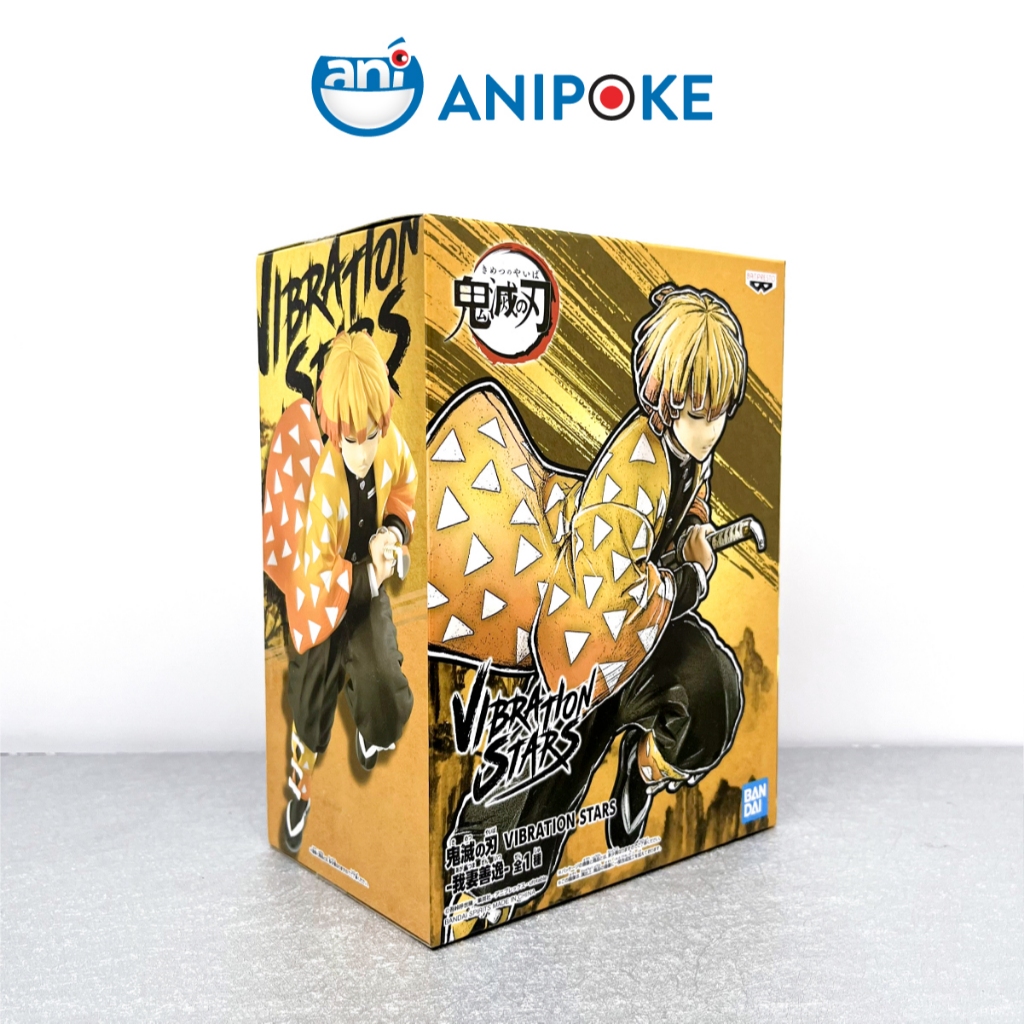 Mô hình Zenitsu Vibration Stars Kimetsu no yaiba chính hãng Bandai, (Nhập từ Nhật Full box)