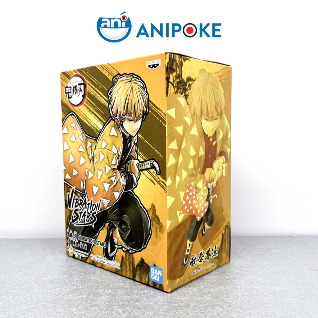 Mô hình Zenitsu Vibration Stars Kimetsu no yaiba chính hãng Bandai, (Nhập từ Nhật Full box)