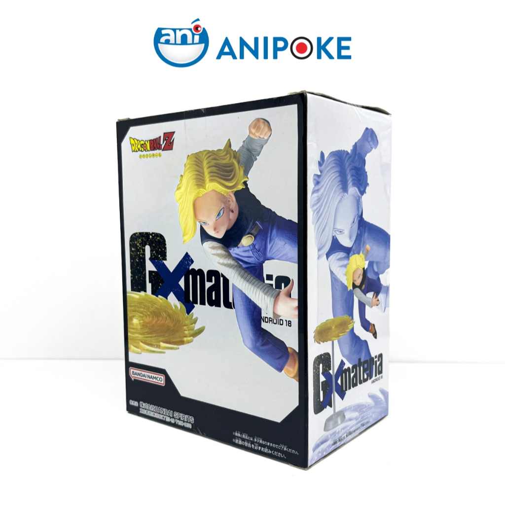 Mô hình Android 18 Lazuli GXMaterial Dragon balls chính hãng Nhật F74-04