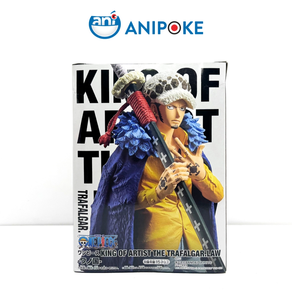 Mô hình The Law,  One Piece - King of Artist, mô hình chính hãng Nhật Bản, Nhập trực tiếp từ Nhật. (Họp móp nhẹ) FG10-G