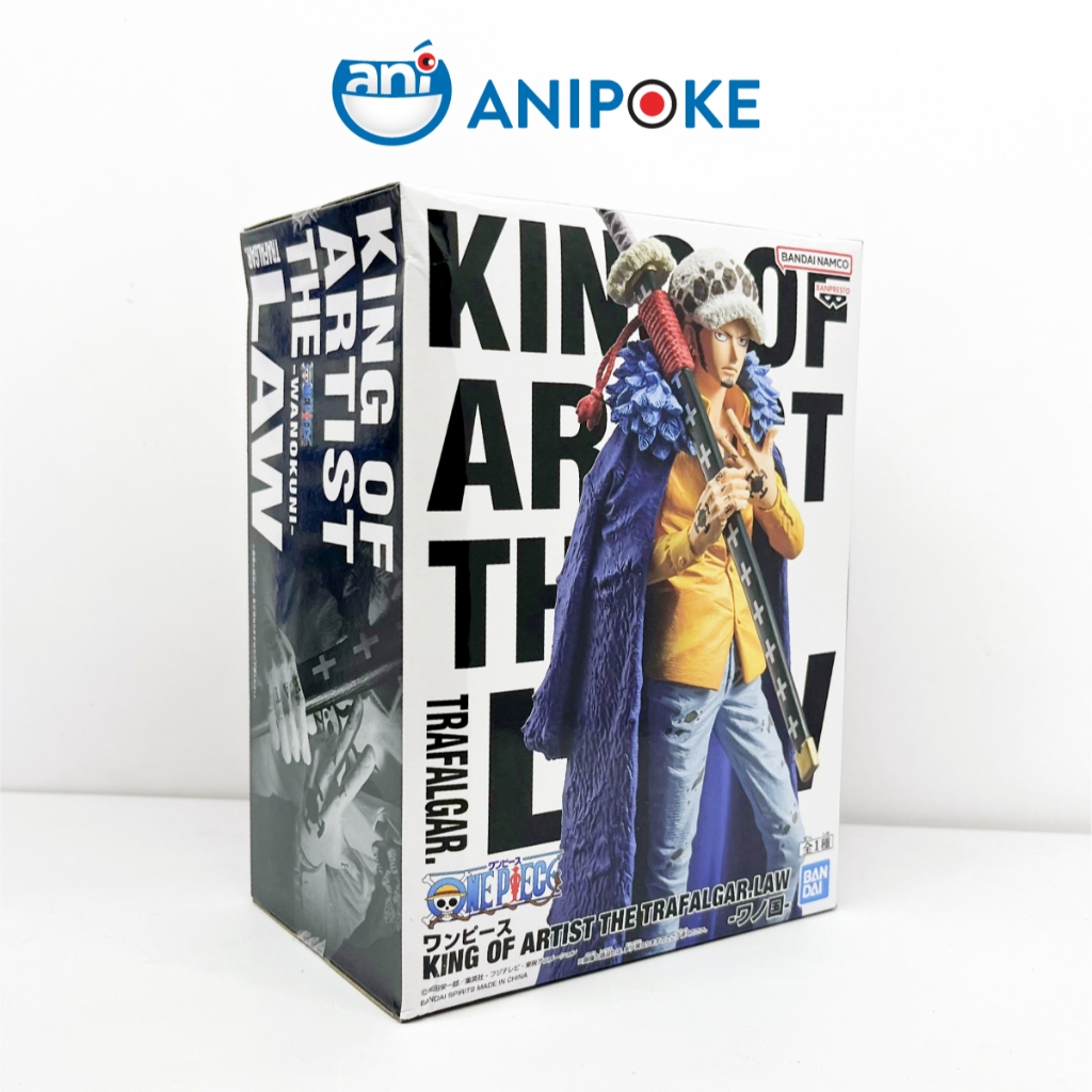Mô hình The Law,  One Piece - King of Artist, mô hình chính hãng Nhật Bản, Nhập trực tiếp từ Nhật. (Họp móp nhẹ) FG10-G