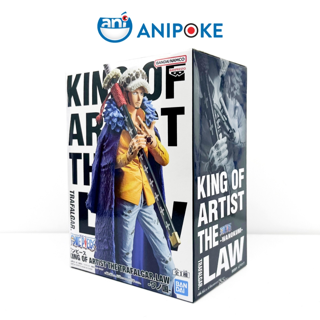 Mô hình The Law,  One Piece - King of Artist, mô hình chính hãng Nhật Bản, Nhập trực tiếp từ Nhật. (Họp móp nhẹ) FG10-G