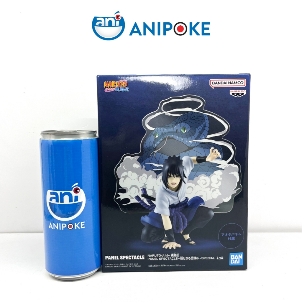 Mô hình Naruto Uzumaki Sakuke Uchiha Panel Spectacel, Naruto, chính hãng Sega (Nhập từ Nhật Full box)