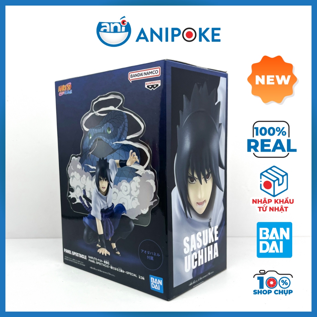 Mô hình Naruto Uzumaki Sakuke Uchiha Panel Spectacel, Naruto, chính hãng Sega (Nhập từ Nhật Full box)