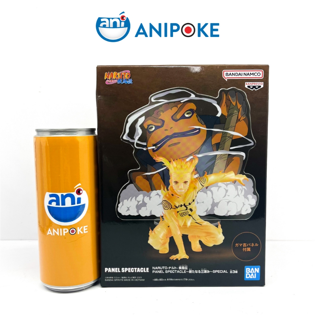Mô hình Naruto Uzumaki Sakuke Uchiha Panel Spectacel, Naruto, chính hãng Sega (Nhập từ Nhật Full box)