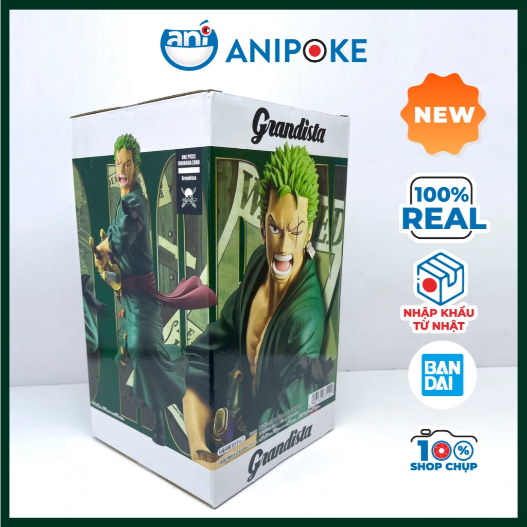 Mô hình Roronoa Zoro Grandista 2024 chính hãng Nguồn Nhật