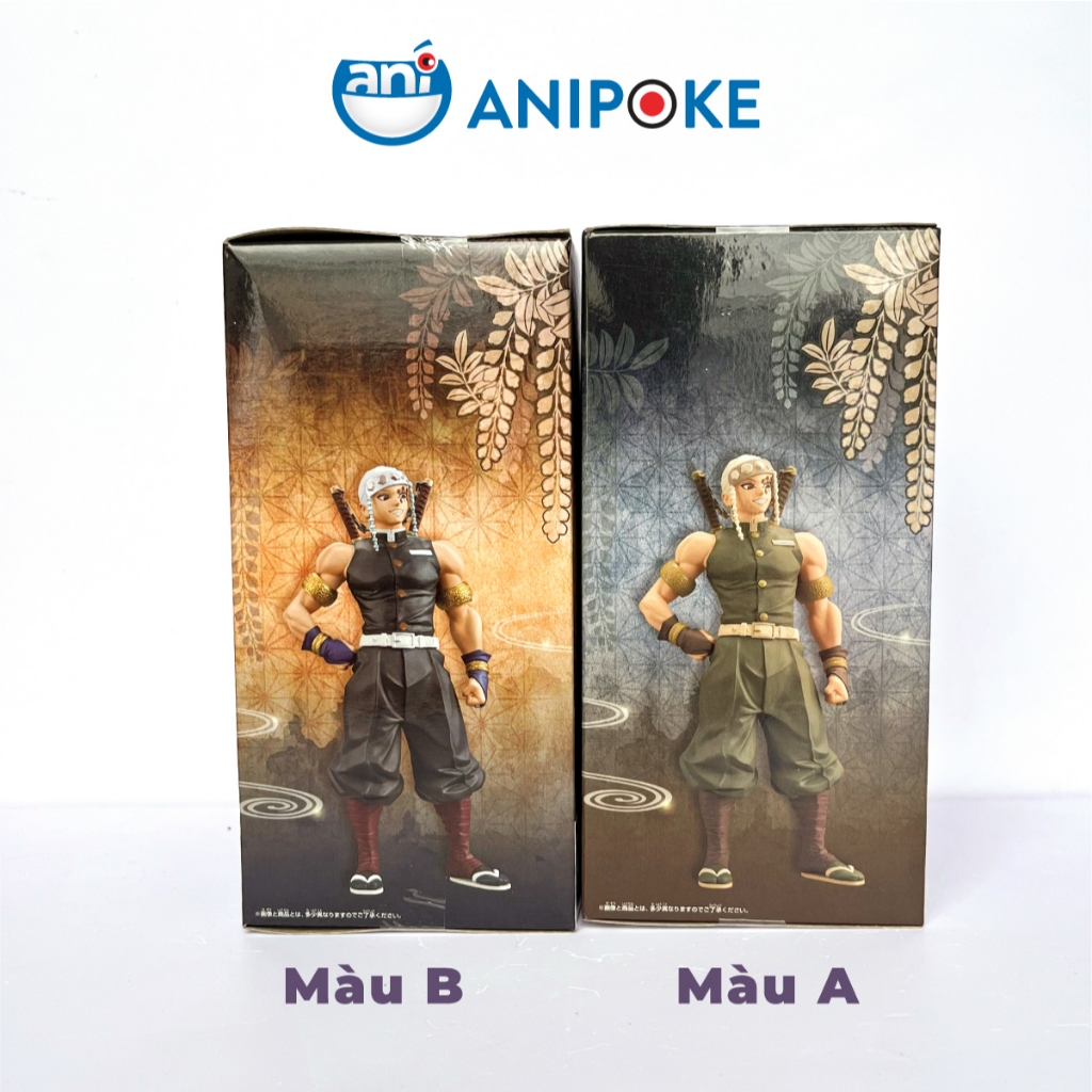Mô hình Âm Trụ Tengen Uzui A Kimetsu no yaiba Thanh gươm diệt quỷ chính hãng (Nhập từ Nhật Full box)