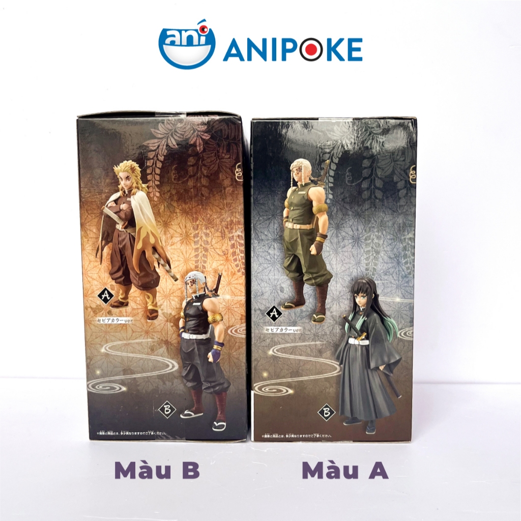 Mô hình Âm Trụ Tengen Uzui A Kimetsu no yaiba Thanh gươm diệt quỷ chính hãng (Nhập từ Nhật Full box)