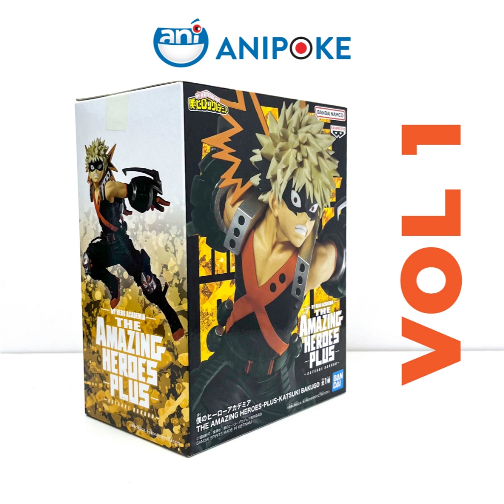 Mô hình Bakugo Katsuki MHA My Heroes Plus vol.1 - Vol 4 chính hãng Nguồn Nội địa Nhật