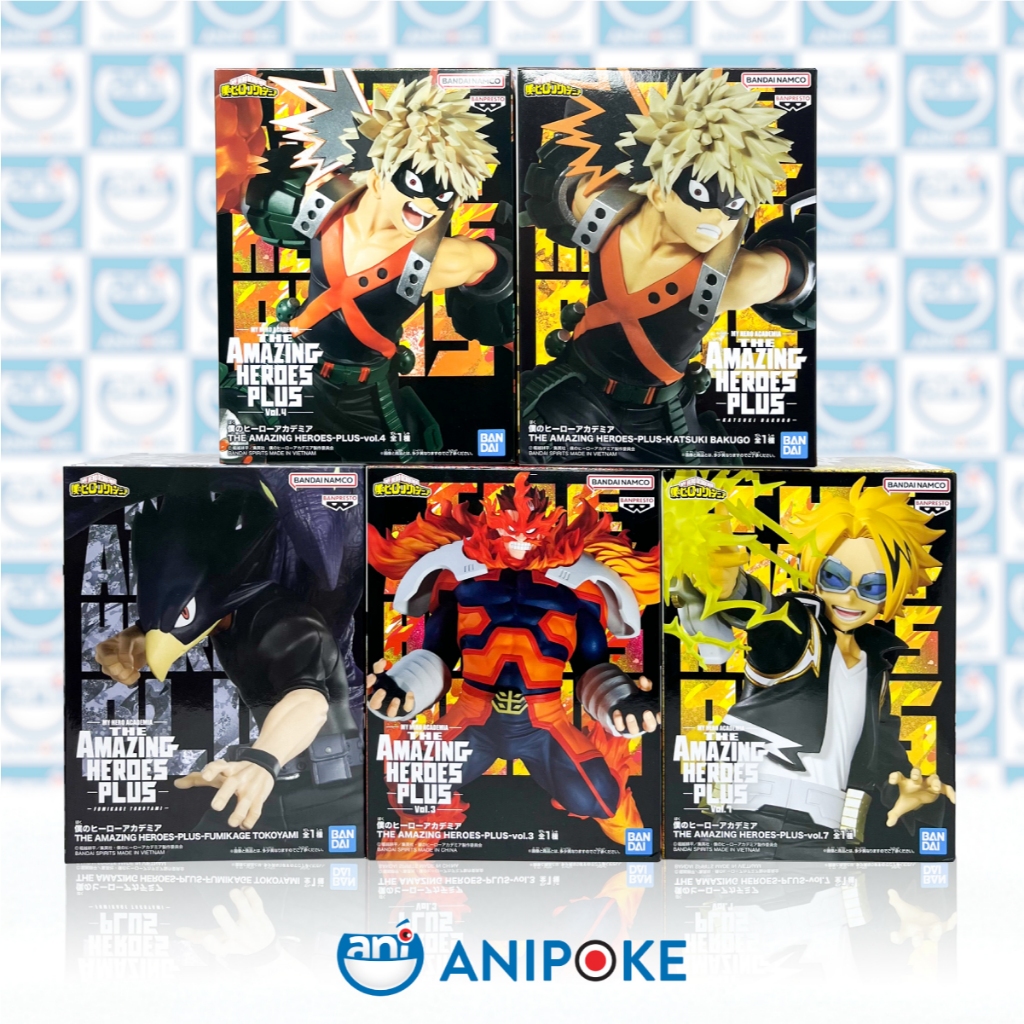 Mô hình Denki The Amazing Heroes Plus chính hãng Bandai Nhật F70-11