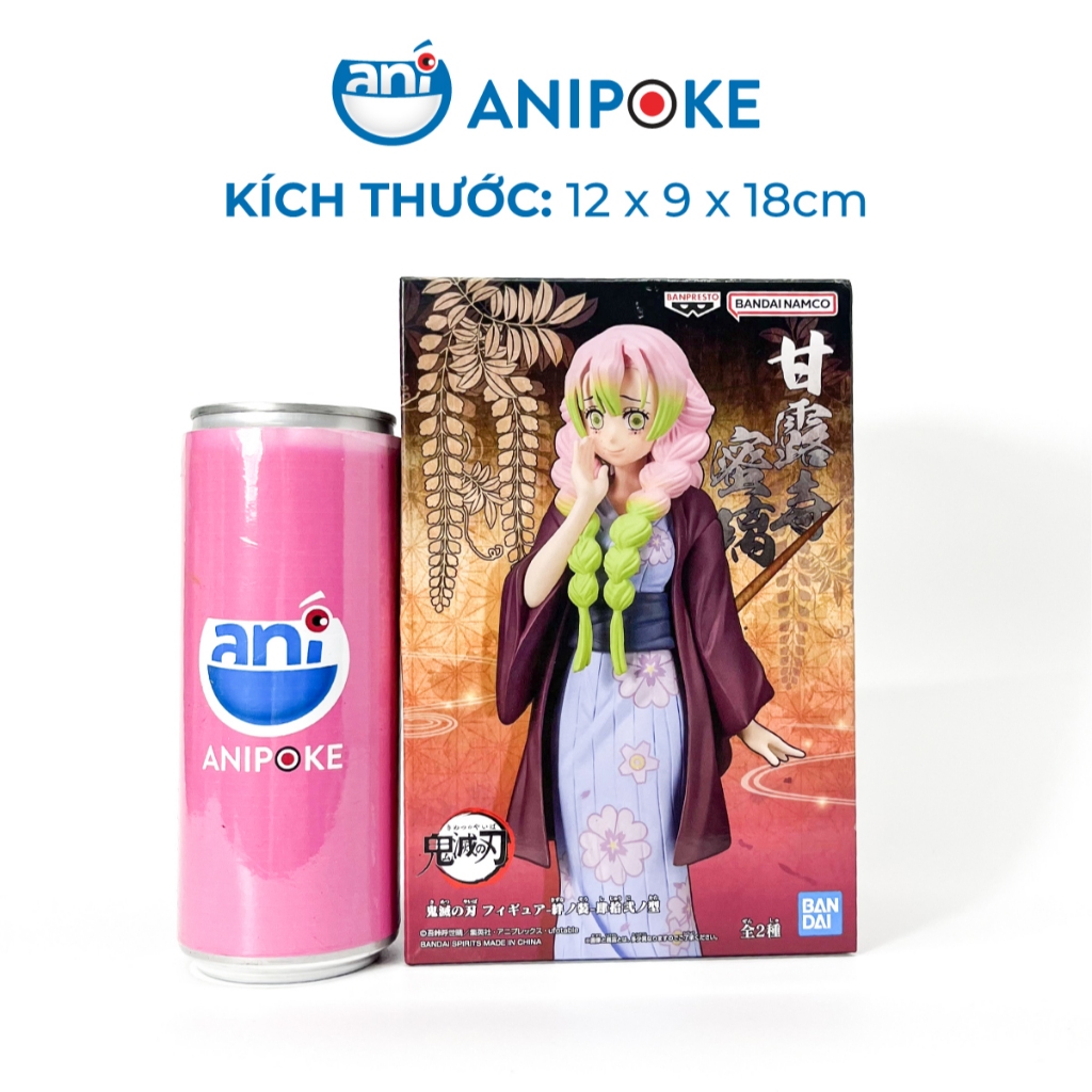 Mô hình Luyến Trụ Mitsuri vol 42 Làng Thợ rèn Kimetsu no yaiba chính hãng Bandai, (Hàng Nhật Full box) F32-19