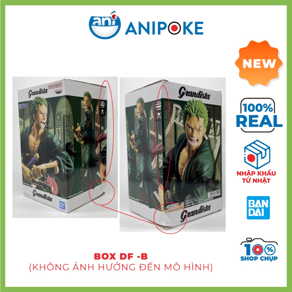 Mô hình Roronoa Zoro Grandista 2024 chính hãng Nguồn Nhật