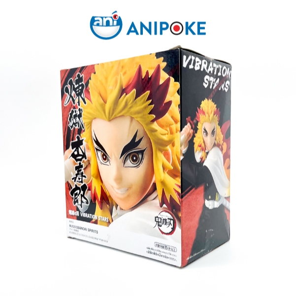 Mô hình Viêm Trụ Rengoku Vibration stars Kimetsu no yaiba  chính hãng Bandai, (Nhập từ Nhật Full box)