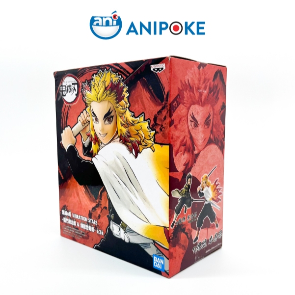 Mô hình Viêm Trụ Rengoku Vibration stars Kimetsu no yaiba  chính hãng Bandai, (Nhập từ Nhật Full box)