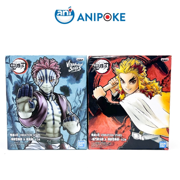 Mô hình Viêm Trụ Rengoku Vibration stars Kimetsu no yaiba  chính hãng Bandai, (Nhập từ Nhật Full box)