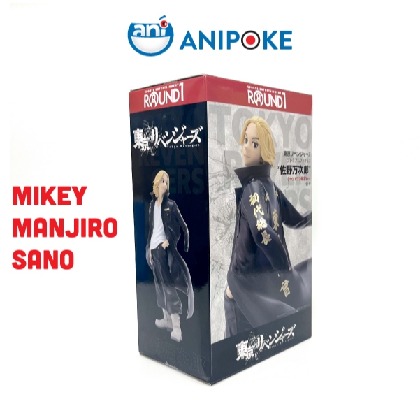 Mô hình Shiba Hakkai, Mikey Manjiro Sano, Hanagaki Takemichi  Mikey Round 1 Tokyo Revengers hàng chính hãng SEGA Nhật