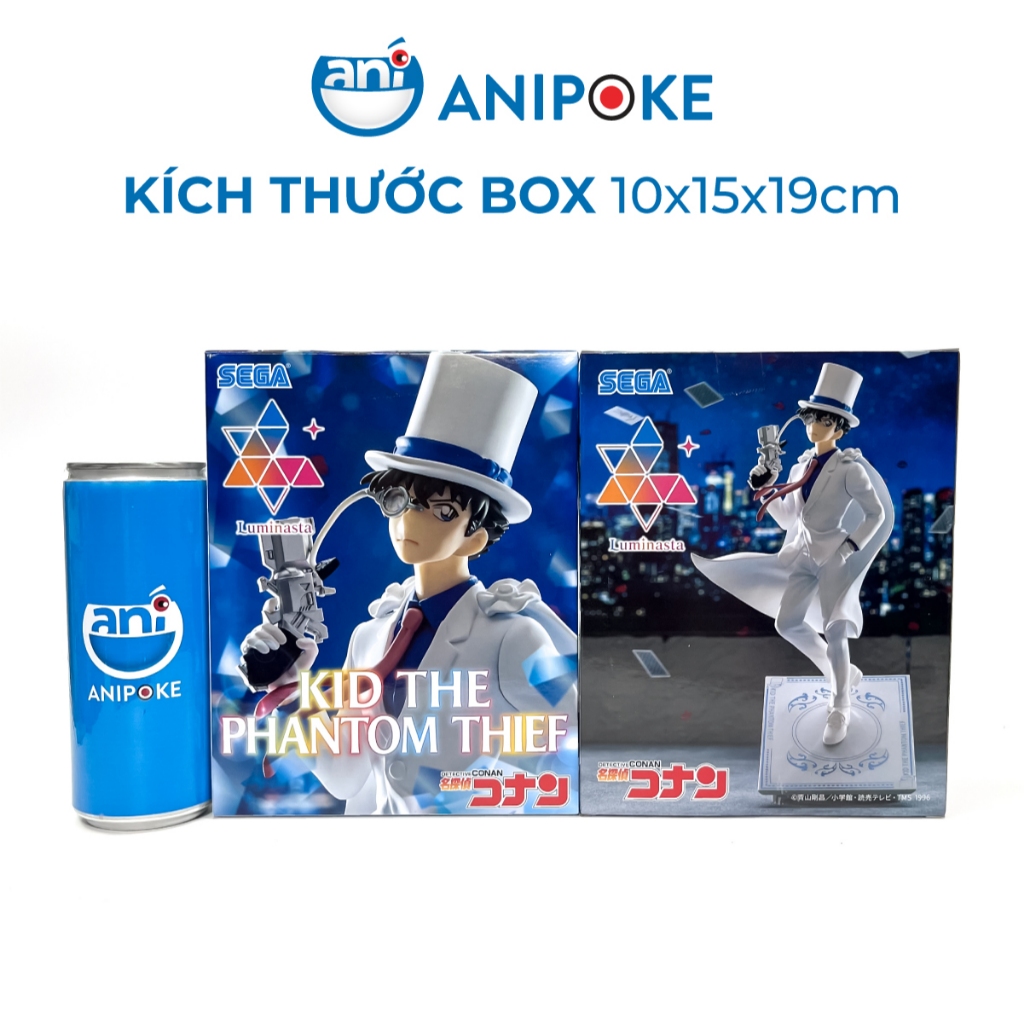 Mô hình Siêu đạo chích Kid Conan Detective Luminasta chính hãng Sega, nguồn Nhật F79-03