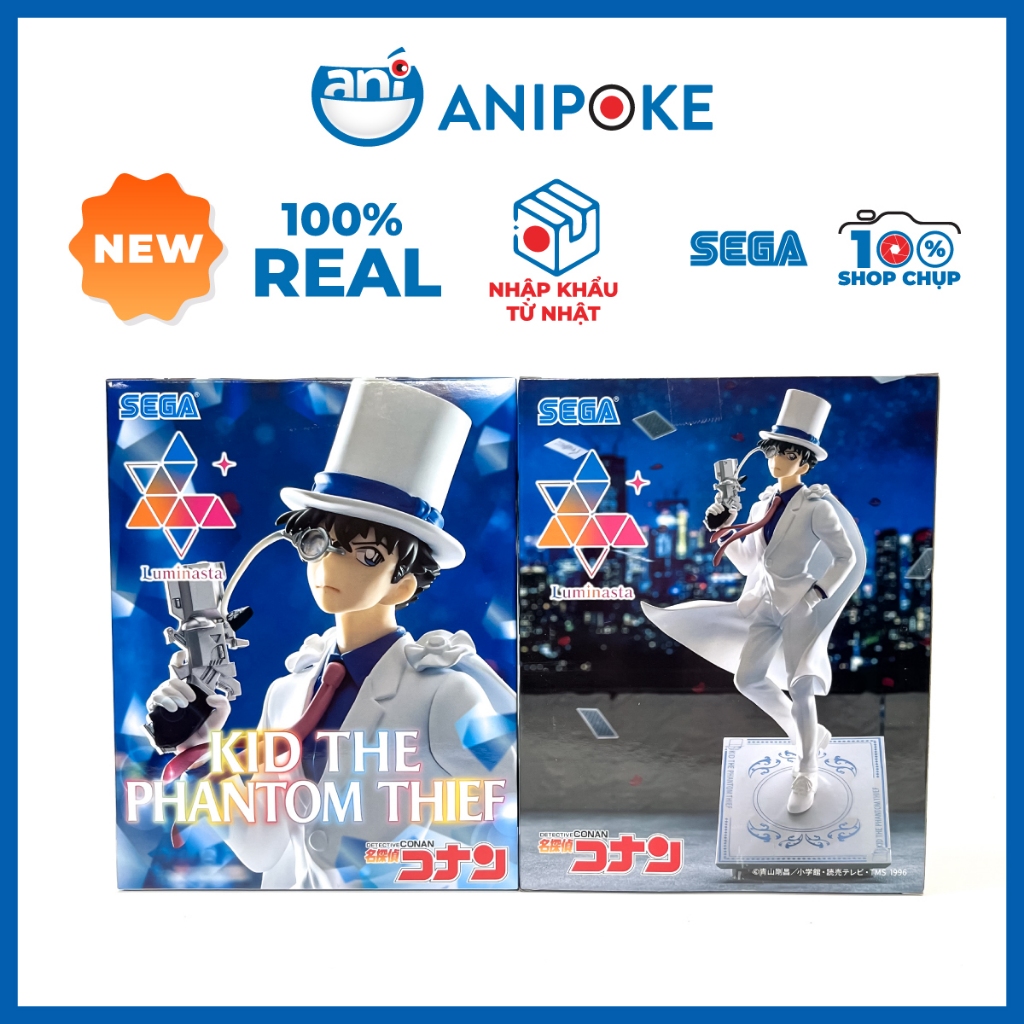 Mô hình Siêu đạo chích Kid Conan Detective Luminasta chính hãng Sega, nguồn Nhật F79-03