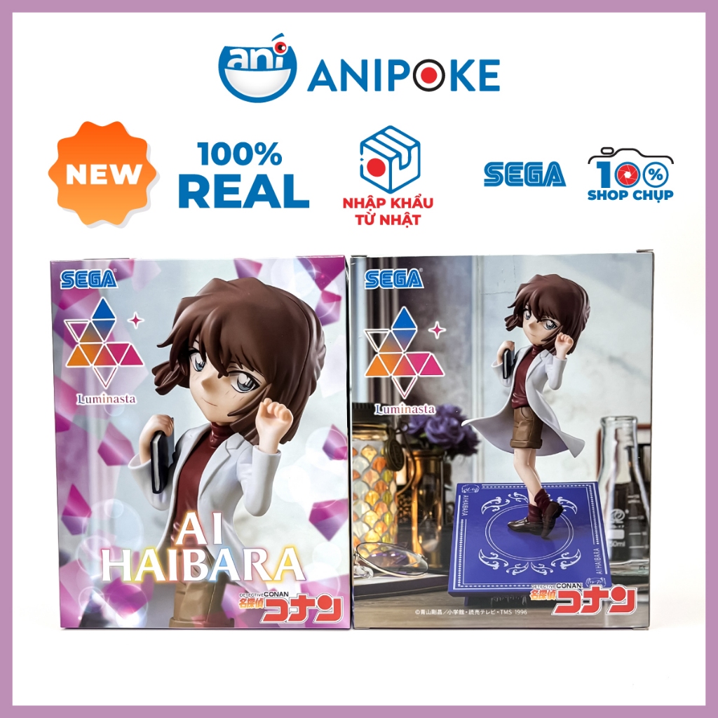 Mô hình Haibara Ai teo nhỏ Conan Detective Luminasta chính hãng Sega nguồn trực tiếp từ Nhật F79-04