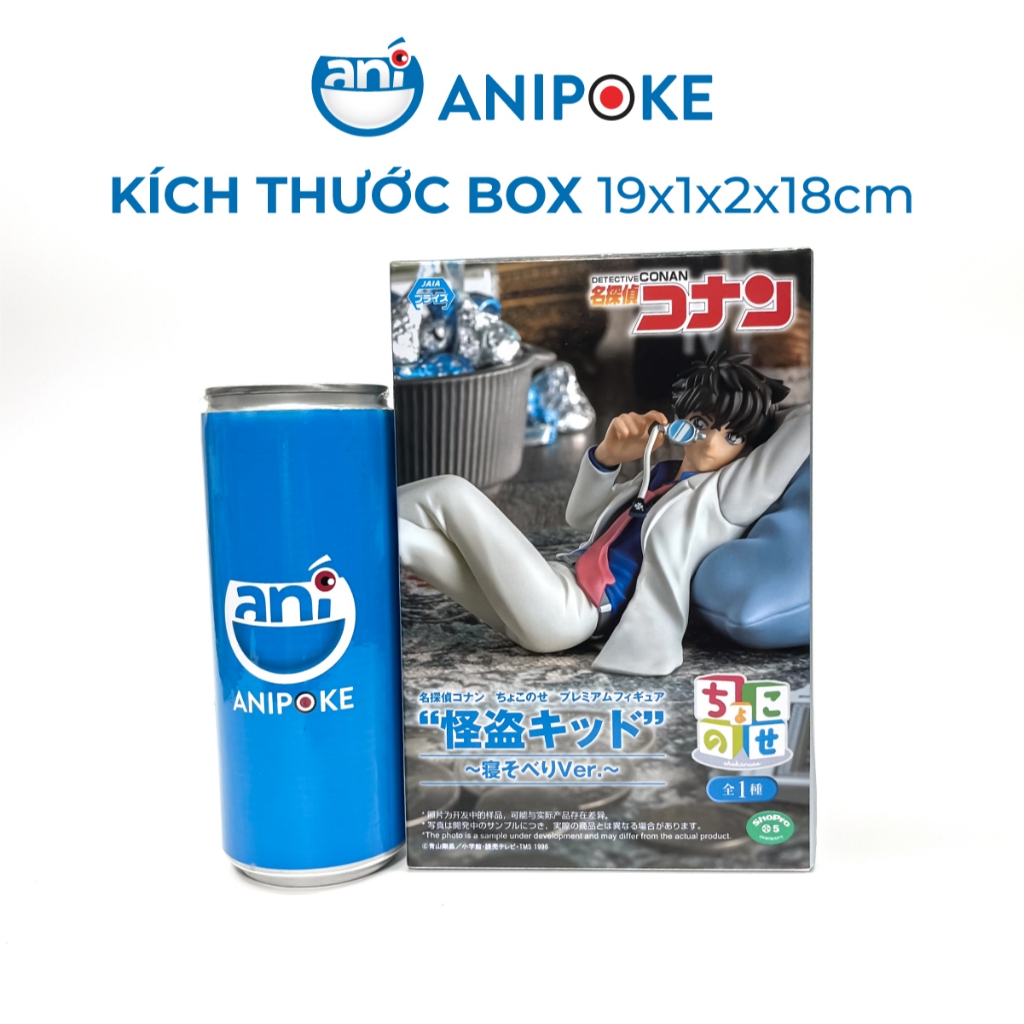 Mô hình Siêu Đạo Chích Kaito Kid nằm Conan Detective chính hãng Sega, nguồn Nhật trực tiếp F79-05